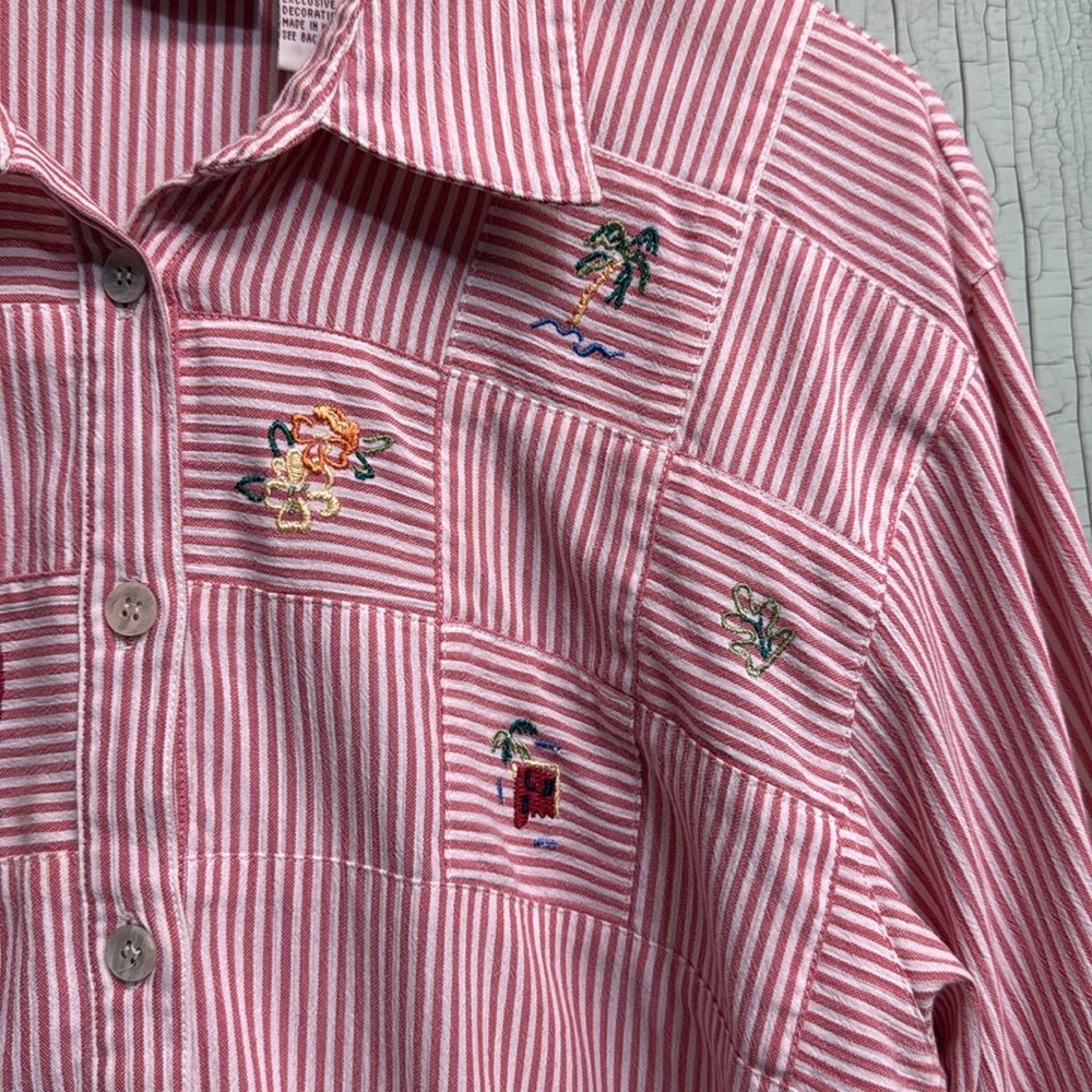 Koret Beachy Button Down Shirt - image 3